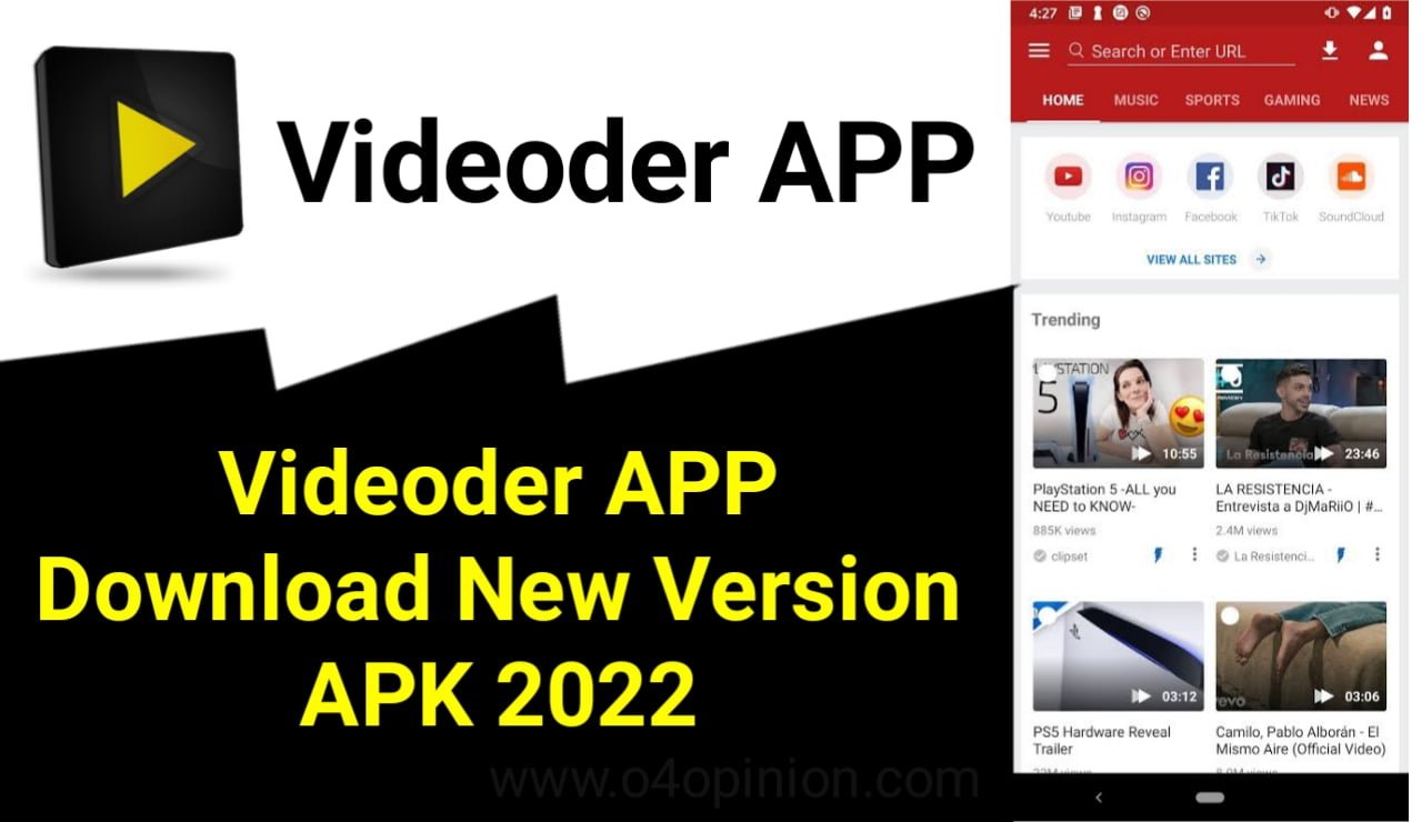 Videoder APP Download Install New Version APK 2022 {Latest}